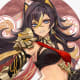 Artwork of a fut woman with cat ears.